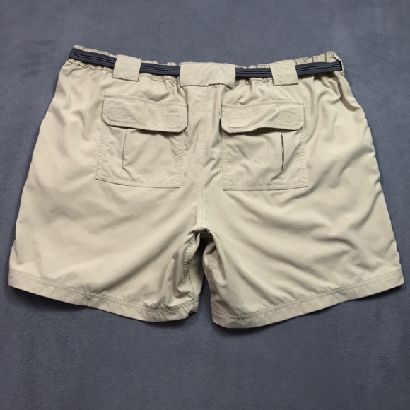 Duluth Trading Shorts Mens 2XL Elastic Waist Belted Nylon 7" Inseam - Picture 4 of 11